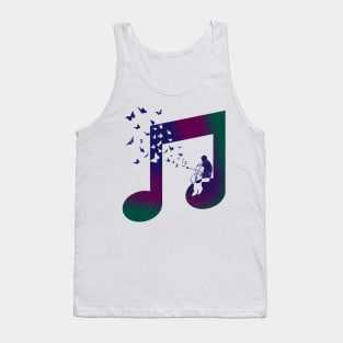 Music Cello Tank Top